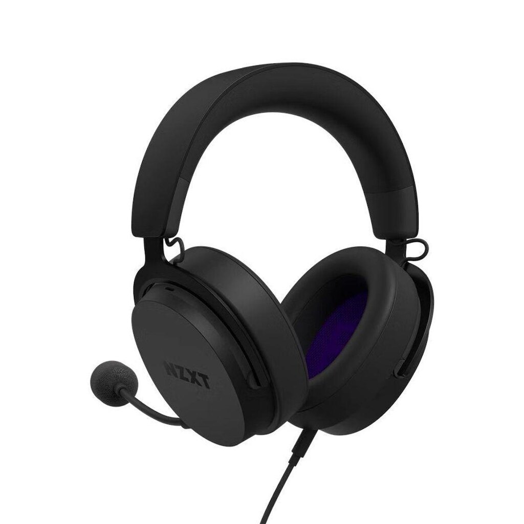 Headset Gamer Nzxt Relay Com Fio 3.5mm P3 AP-WCB40-B2 Preto