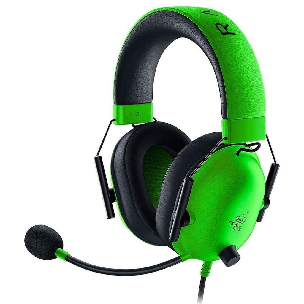Headset Gamer Razer BlackShark V2 X, Drivers 50mm, Surround 7.1, 3.5 mm, Verde - RZ04-03240600-R3U1