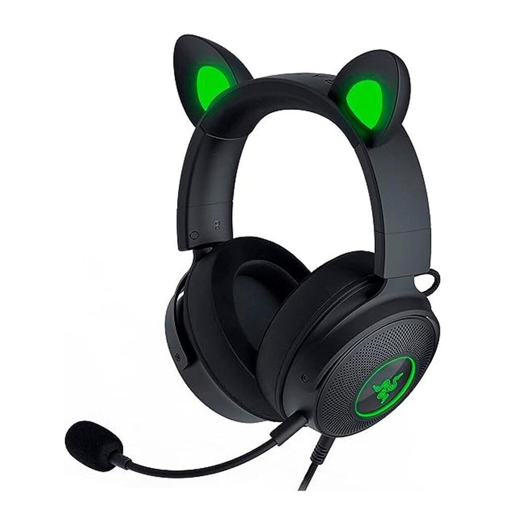 Headset Gamer Razer Kraken Kitty V2 Pro,Chroma RGB,Som Surround 7.1,Drivers 50mm- RZ04-04510100-R3U1