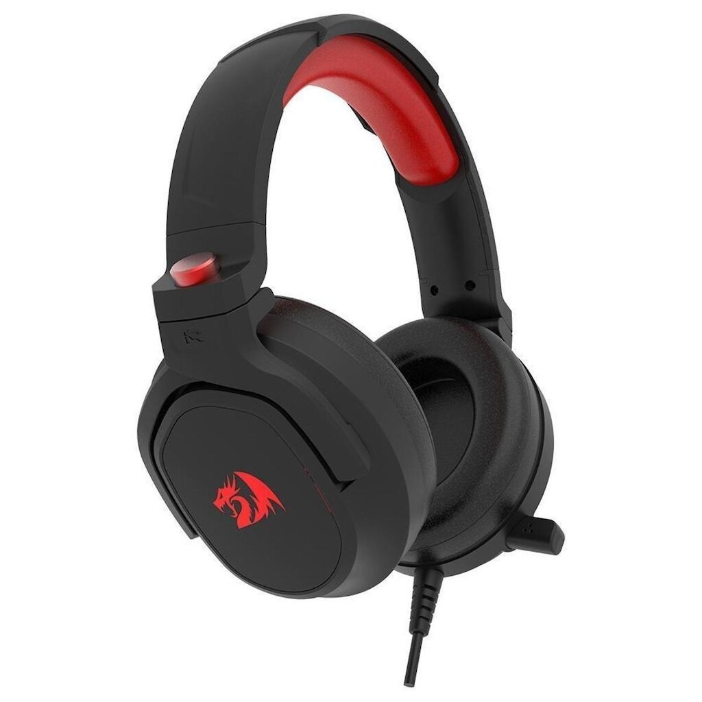 Headset Gamer Redragon Nireus, RGB, Som Surround 7.1, Drivers 50mm, USB,  Preto - H399-RGB
