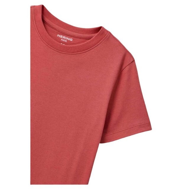 Hering Kids Camiseta Manga Curta Basica Vermelho