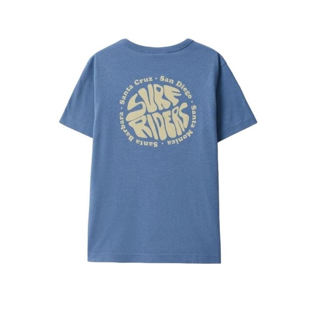Hering Kids Camiseta Manga Curta Surf Riders Azul