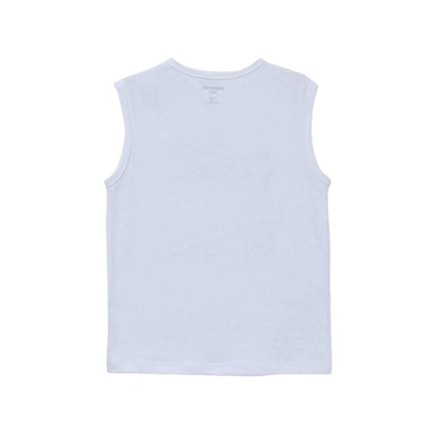 Hering Kids Regata Estampada Malha Branco
