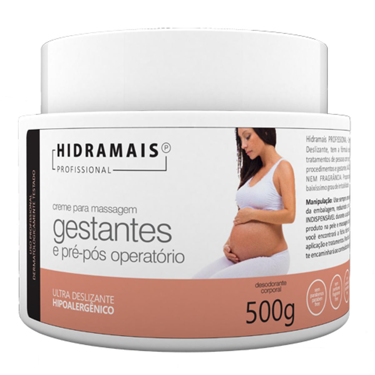 Hidratante Corporal Hidramais - Creme Hipoalergênico Gestante 500g ...