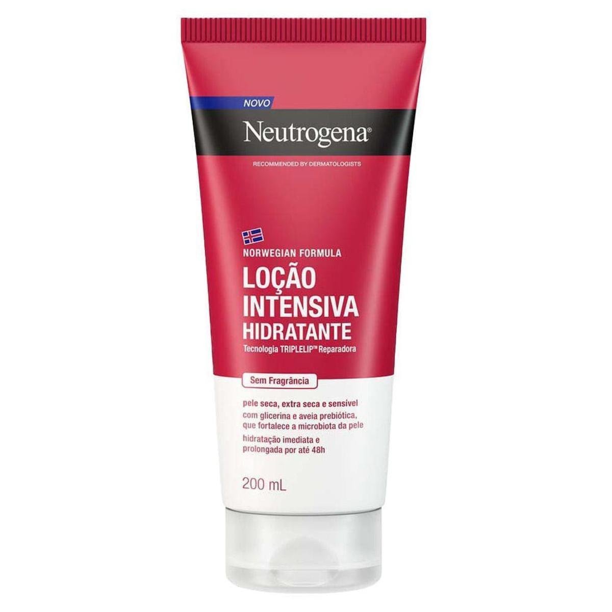 Hidratante Corporal sem Fragrância Neutrogena Norwegian Formula 200ml Menor preço em Hidratante Corporal sem Fragrância Neutrogena Norwegian Formula 200ml