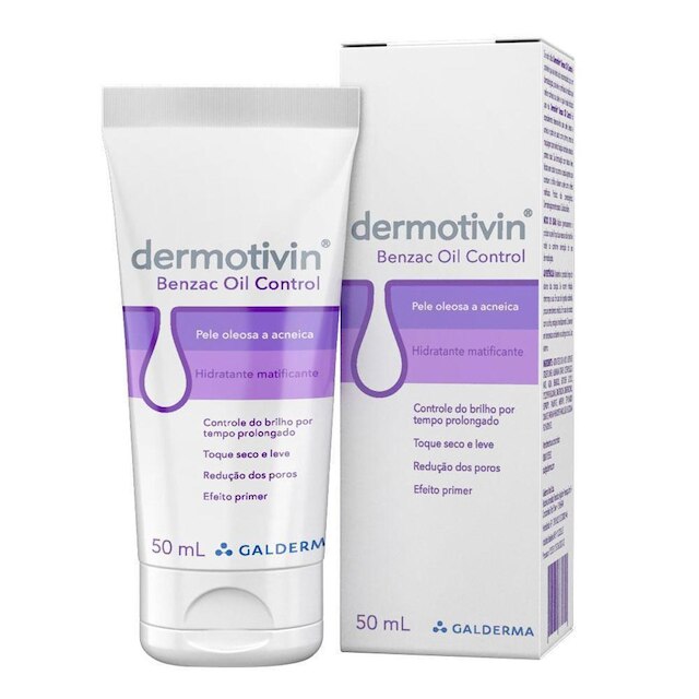 Hidratante Facial Matificante Dermotivin Benzac Oil Control 50g