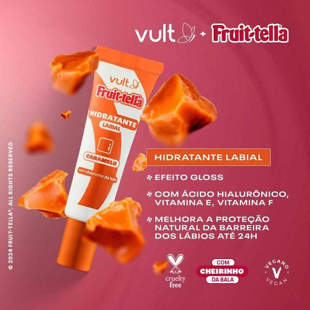 Hidratante Labial Vult Fruittella Fruit Mix