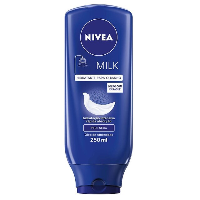 Hidratante Para Banho Nivea Body Milk 250ml