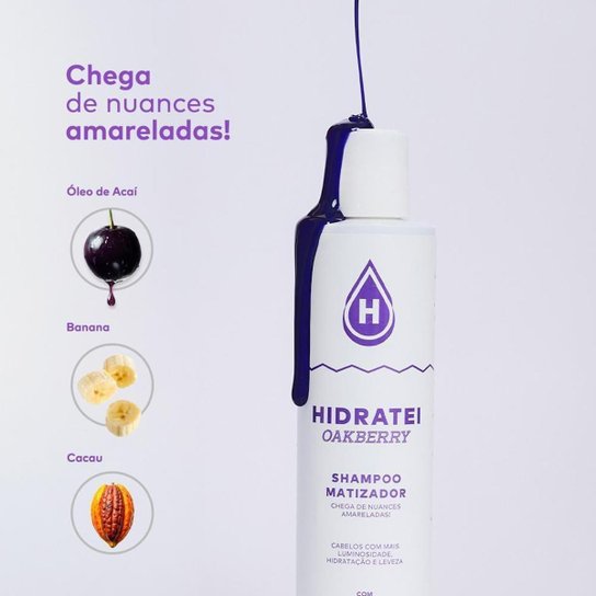 Hidratei Oakberry Shampoo Matizador 200ml