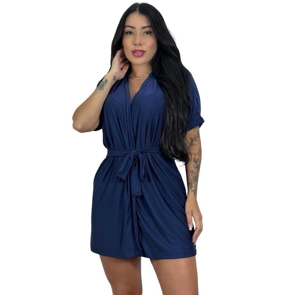 Hobby roupão feminino noiva robe romantic