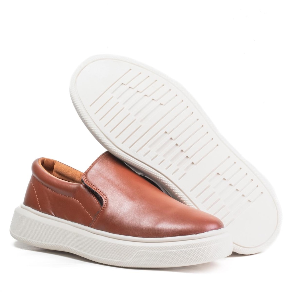 Iate Casual Masculino BlackFri Sapatenis Sintético Slip On Elastico Calce Fácil