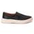 Iate Casual Masculino Sapatenis Sintético Slip On Elastico Calce Fácil - Preto