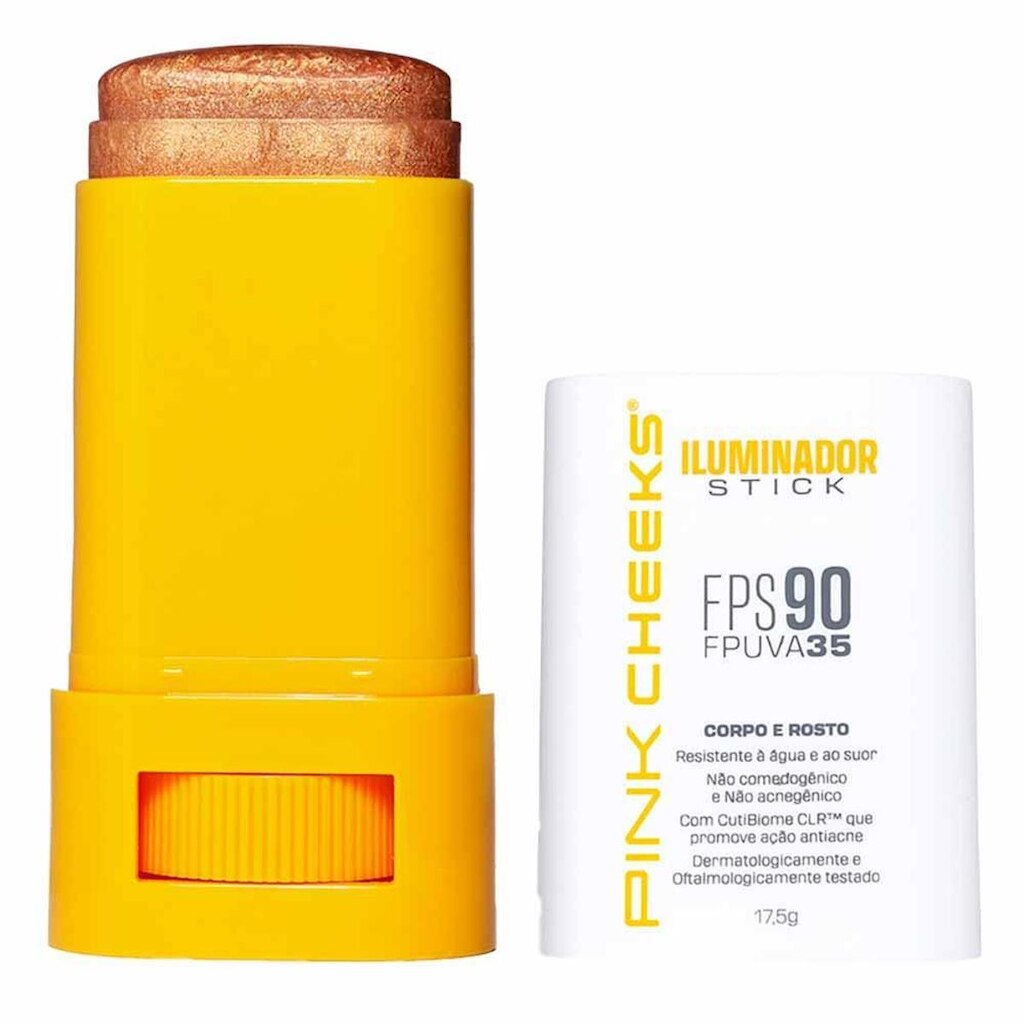 Iluminador Multifuncional Pink Cheeks FPS90 FPUVA35 17.5g Gold