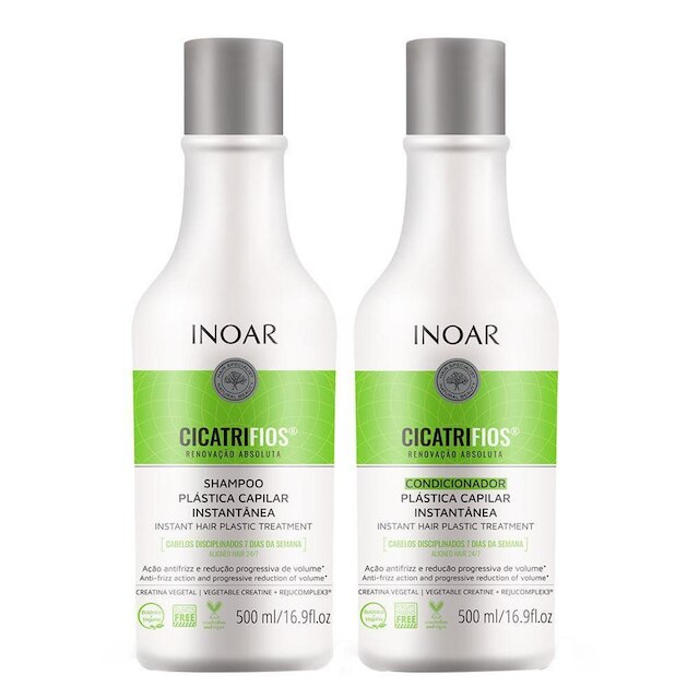 Inoar Duo Cicatrifios Kit - Shampoo + Condicionador Kit