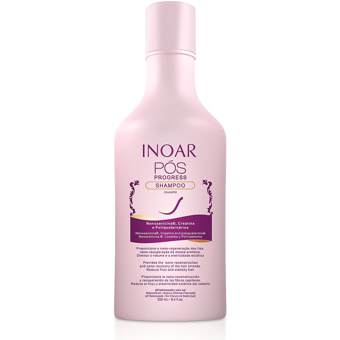 Inoar Shampoo Pós Progressiva 250ml Incolor Zattini