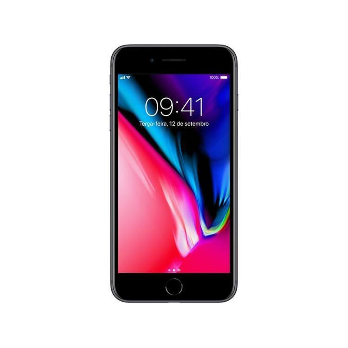 iPhone 8 Plus Apple 64GB Cinza Espacial 4G Zattini