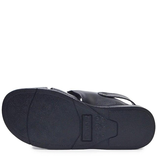 ITALIANINHO Sandalia Italianinho Fivela Masculina 10340302 COURO NAPA PRETO 40