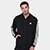 Jaqueta Adidas 3 Stripes Masculina - Preto+Branco