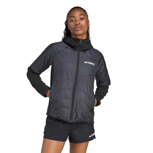 Jaqueta Adidas Capuz Híbrida Isolamento Terrex Multi Climawarm Feminina