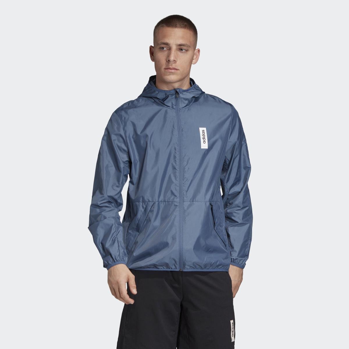 jaqueta adidas brilliant basics feminina