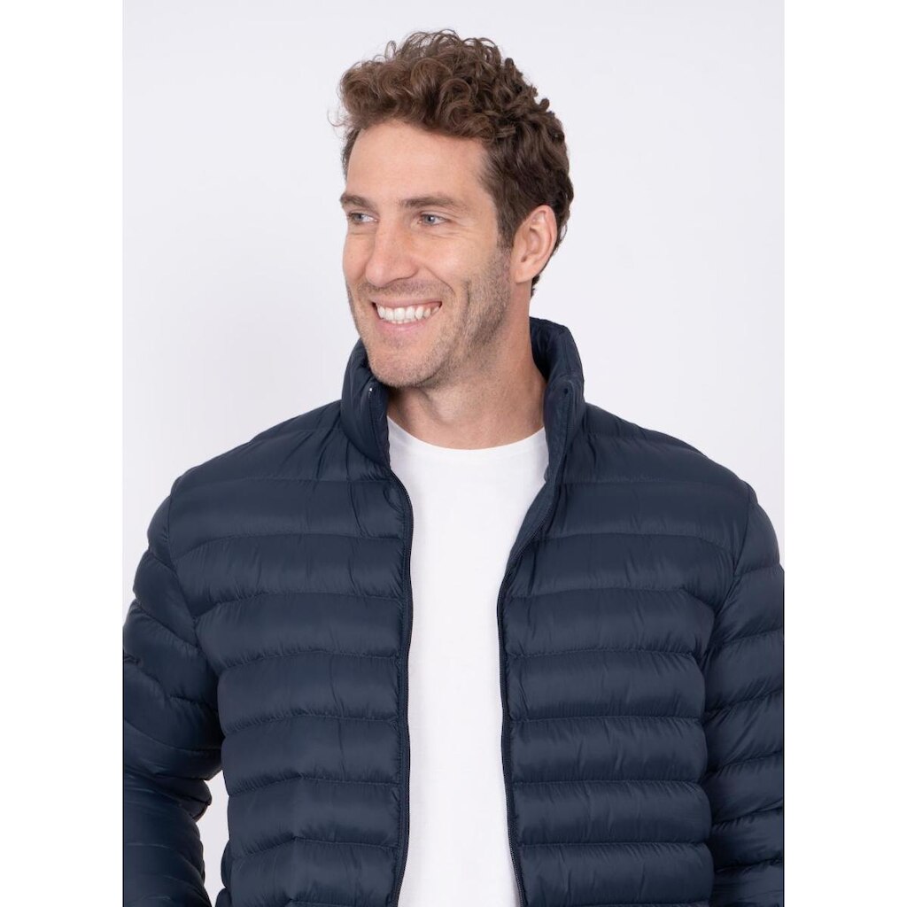 Jaqueta Aleatory Puffer Heat Marinho