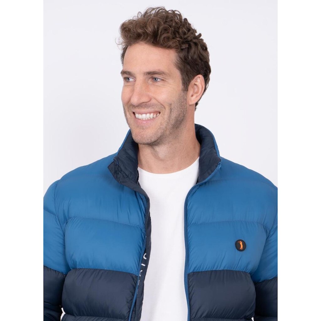 Jaqueta Aleatory Puffer Heat Marinho