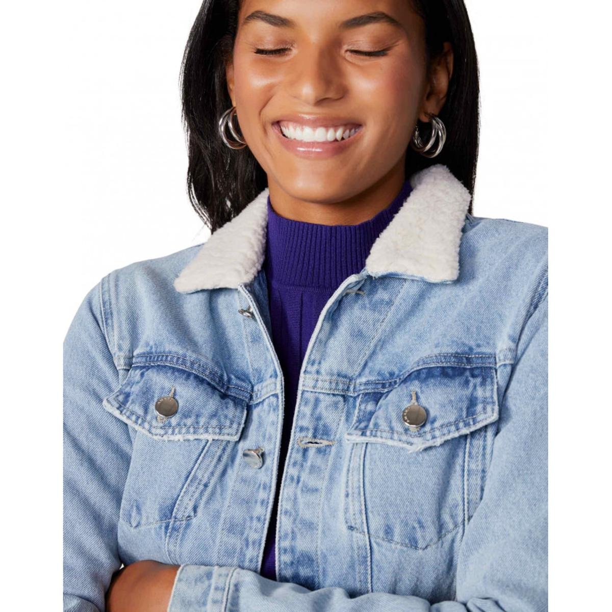 Jaqueta Amaro Jeans Feminina Zattini - Main Image