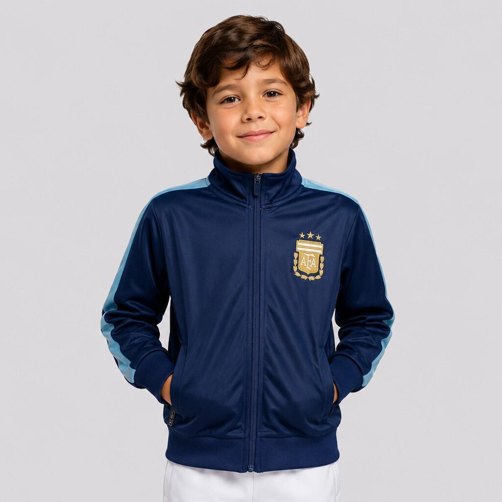 Jaqueta Argentina Helanca Infantil