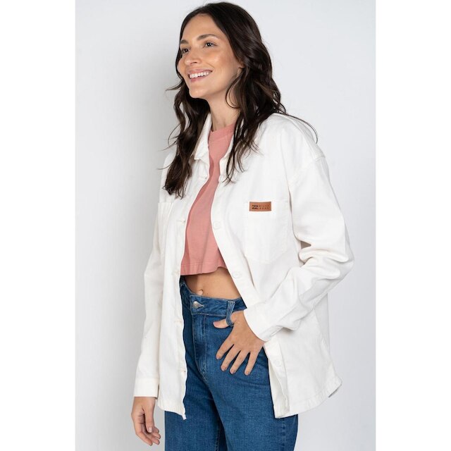Jaqueta Billabong Every Time Shacket Off White-Off