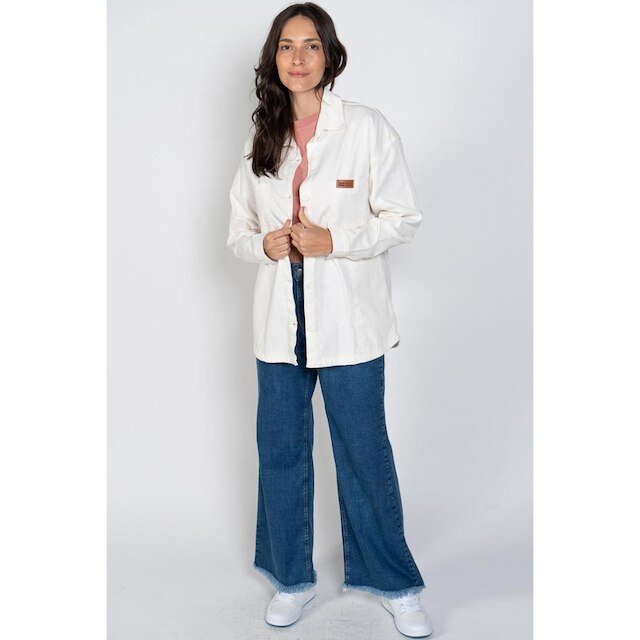 Jaqueta Billabong Every Time Shacket Off White-Off