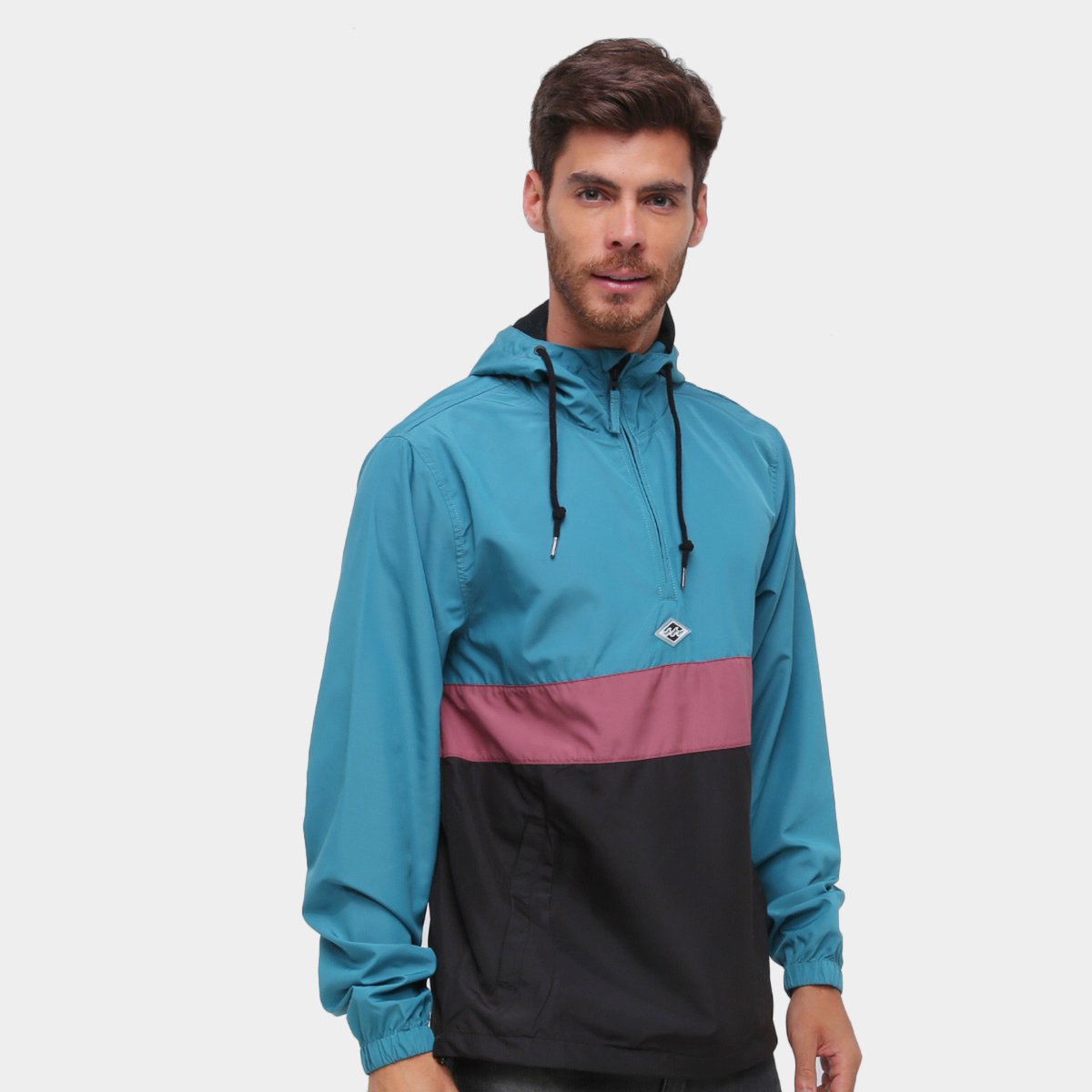 Jaqueta Billabong Wind Swell Anorak Masculina - Preto Menor preço em Jaqueta Billabong Wind Swell Anorak Masculina - Preto