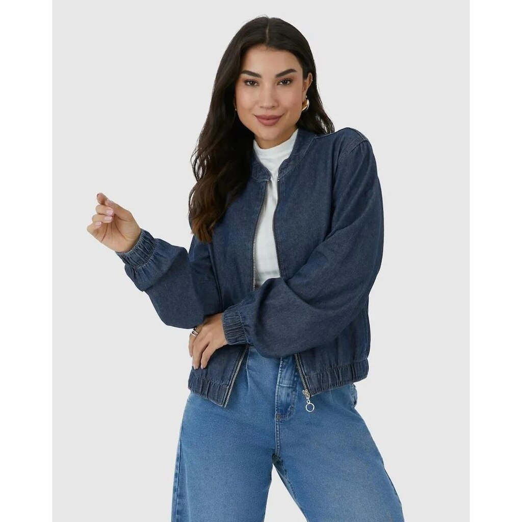 JAQUETA BOMBER FEMININA ADULTO - MALWEE