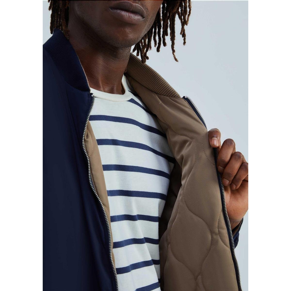 Jaqueta Country Jaqueta Bomber Dupla Face Jaqueta Sacudido's