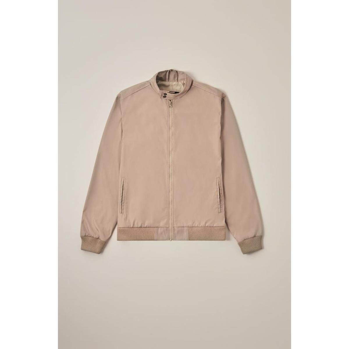 jaqueta bomber bege masculina