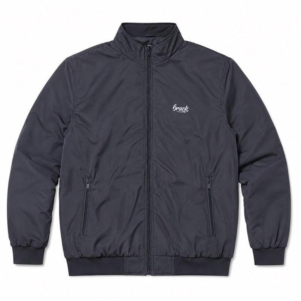 Jaqueta Brack Premium Basic Logo Azul