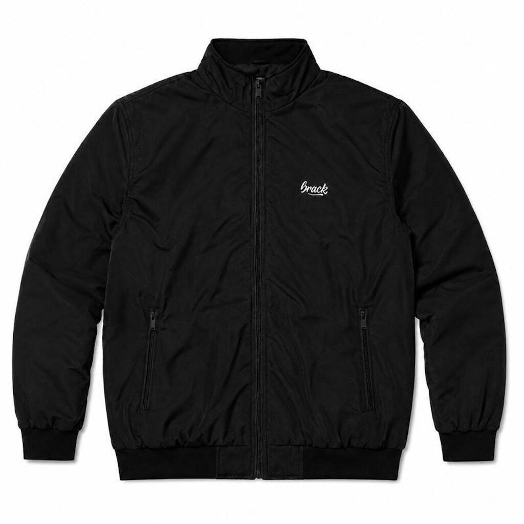 Jaqueta Brack Premium Basic Logo Preto