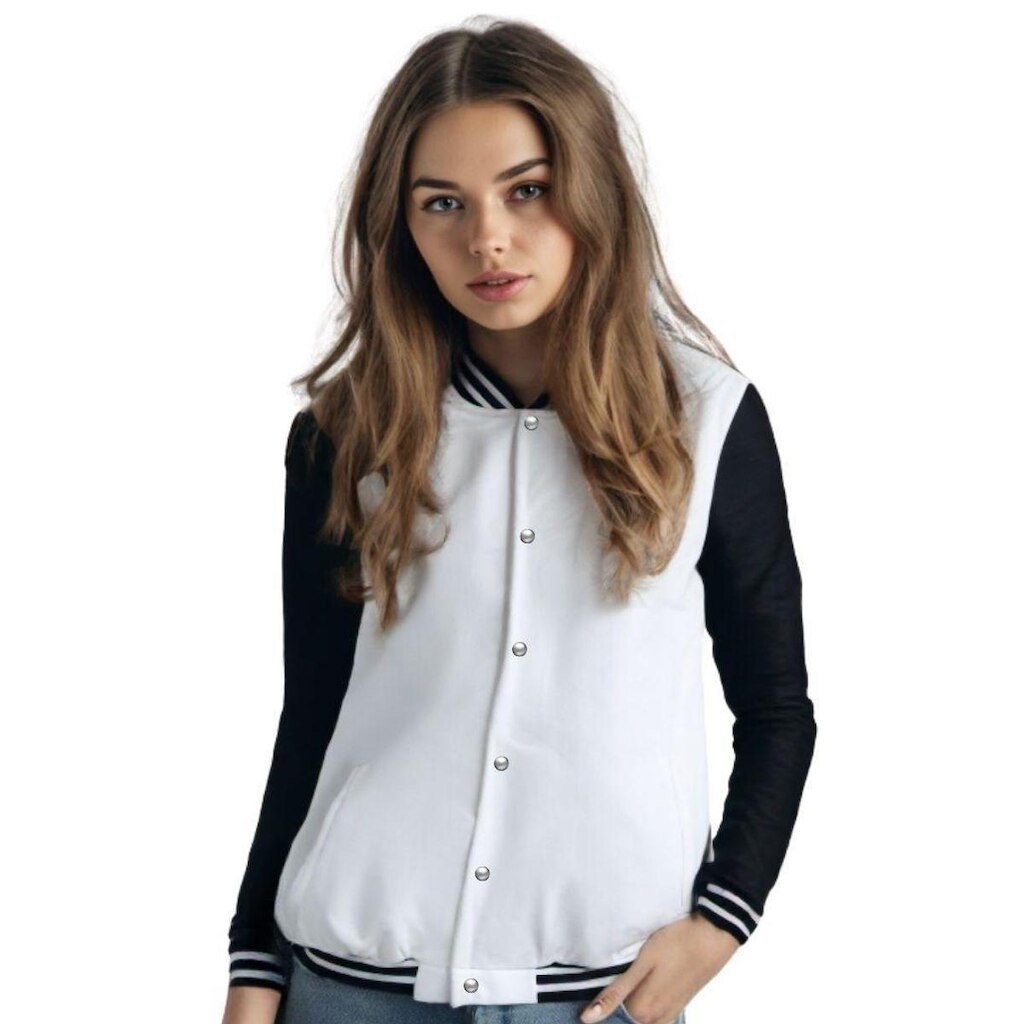 Jaqueta Calttony Moletom Feminina Lisa com Bolsos