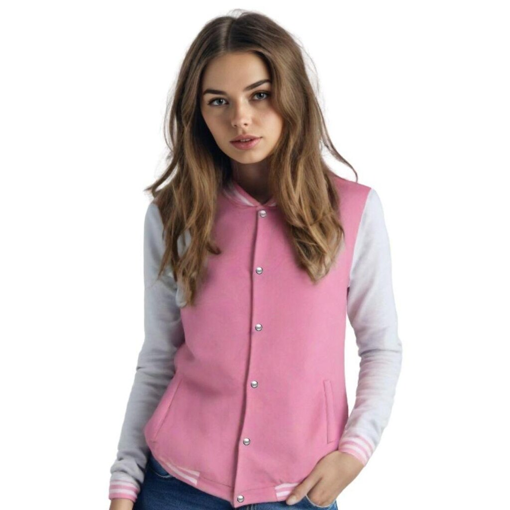 Jaqueta Calttony Moletom Feminina Lisa com Bolsos