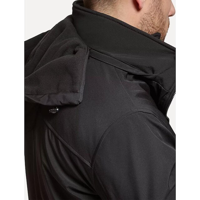 Jaqueta Calvin Klein Hooded Clássica Preta