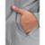 Jaqueta Calvin Klein Masculina Bomber Logo Full Zip Cinza Claro 40FM512 0905 - Cinza