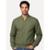 Jaqueta Calvin Klein Masculina Bomber Logo Full Zip Verde Oliva 40FM512 0601 - Verde