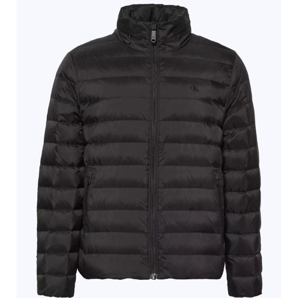 Jaqueta Calvin Klein Puffer Light Matelasse - Preto