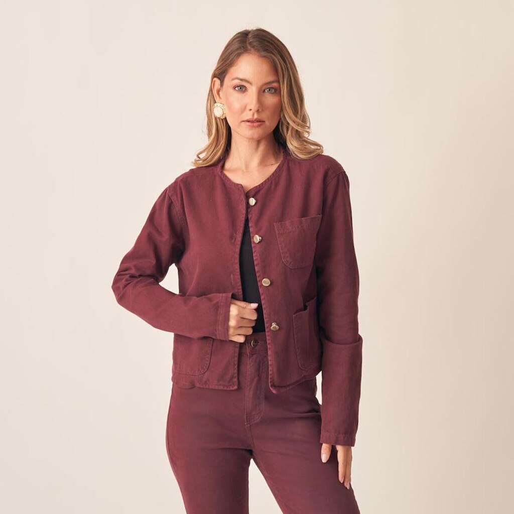 Jaqueta Casaqueto Jeans Iris