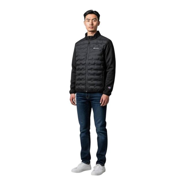 Jaqueta Champion Quilted Masculino Preto