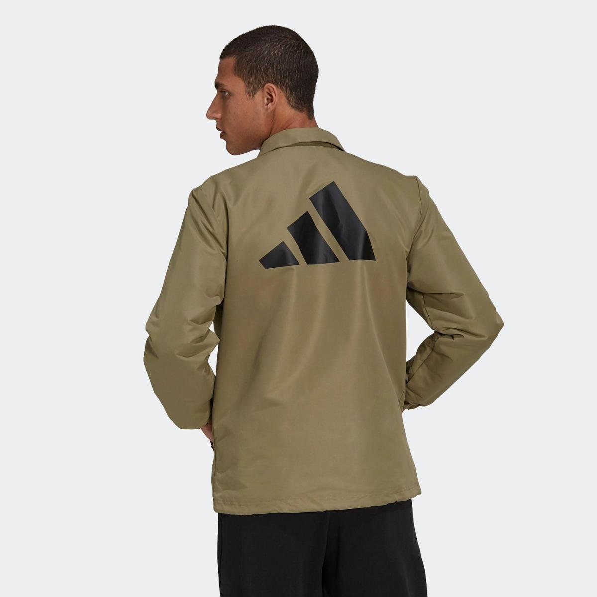 jaqueta adidas verde militar