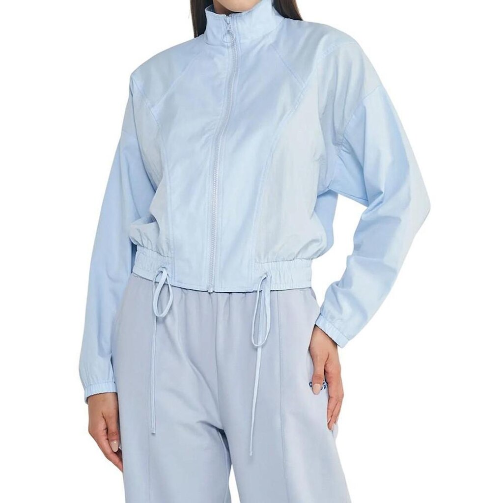 Jaqueta Colcci Nylon Comfort Azul Claro Feminina