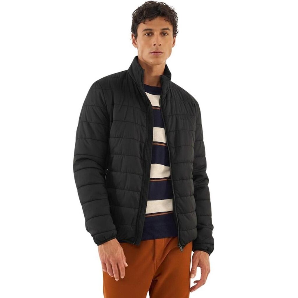Jaqueta Colcci Puffer Gola Alta Preta Masculina