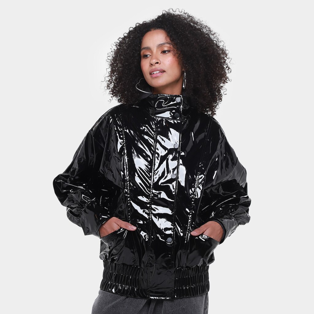 Jaqueta Colcci Vinil Feminina