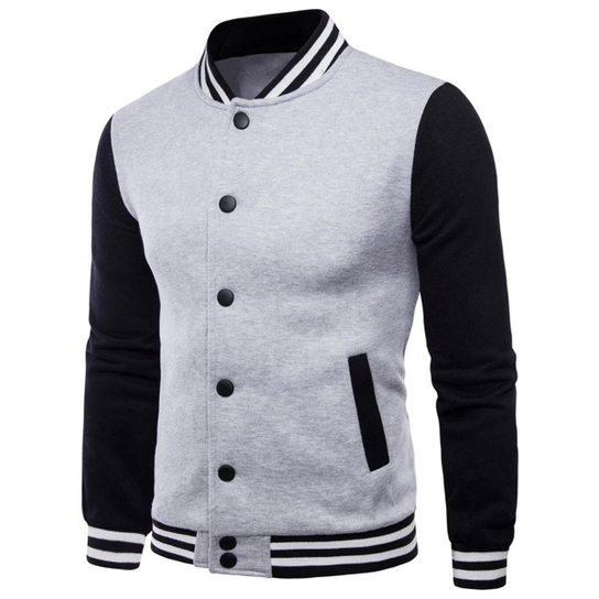 Casaco Jaqueta Masculina College Jaqueta Americana Masculina