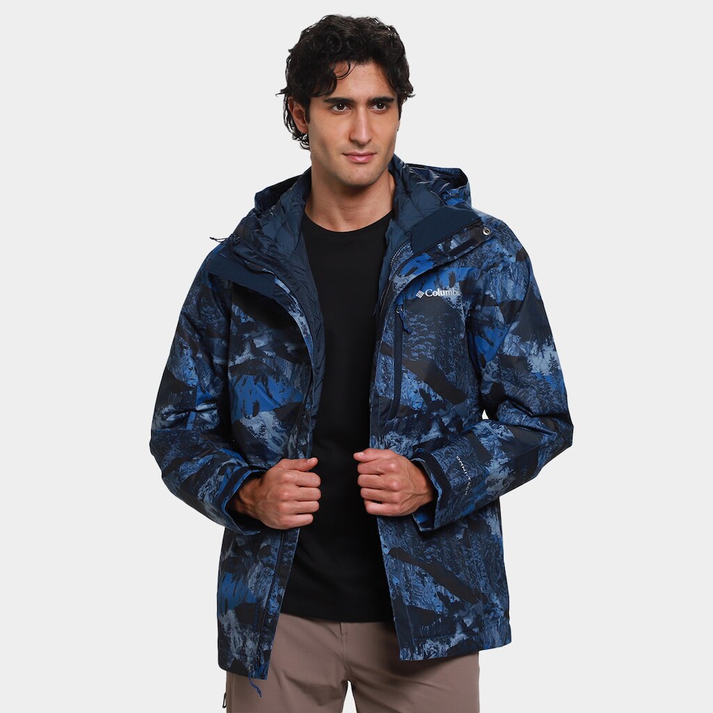 Jaqueta Columbia 3X1 Whirlibird V Printed Interchange Masculina
